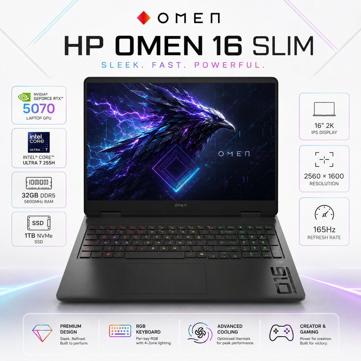 PC GAMER INTEL ULTRA 7 265KF / RTX 5070 / 32GB RAM DDR5 / 1TB SSD M.2