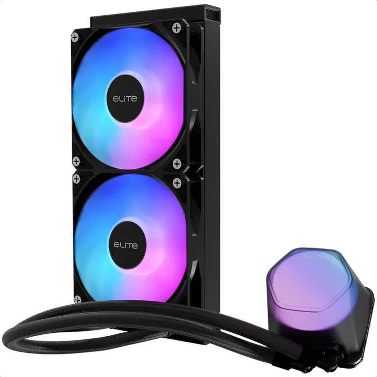 Enfriamiento Liquido Cooler Master Elite Liquid 240 Argb Negro